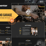 Paperino Garage - Mechanic Elementor Template Kit