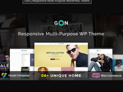 Gon | Responsive Multi-Purpose WordPress Theme