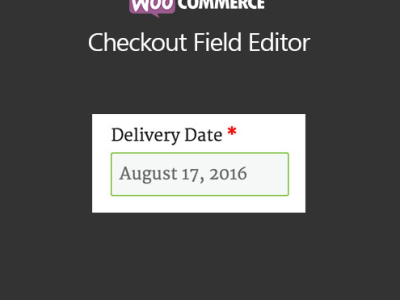 WooCommerce Checkout Field Editor