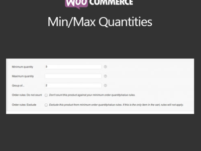 WooCommerce Min/Max Quantities