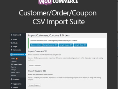 WooCommerce Customer/Order/Coupon CSV Import Suite