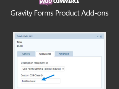 WooCommerce Gravity Forms Product Add-ons