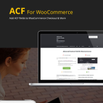 Advanced Custom Fields for WooCommerce