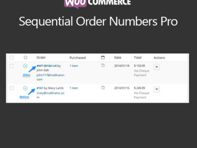 WooCommerce Sequential Order Numbers Pro