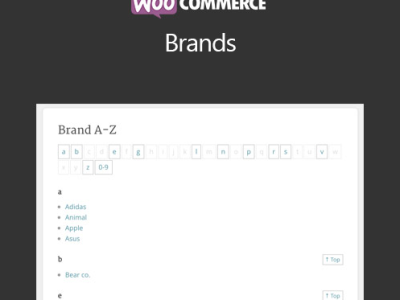 WooCommerce Brands