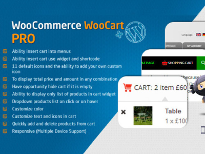 WooCommerce Cart – WooCart Pro