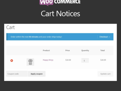 WooCommerce Cart Notices