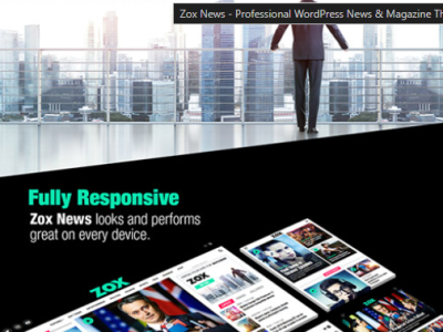 Zox News – Professional WordPress News & Magazine Theme