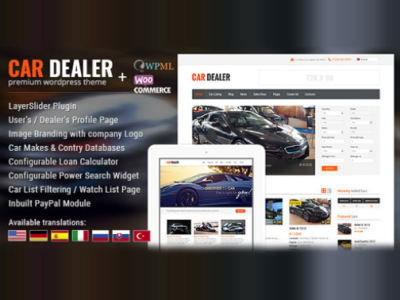 Car Dealer Automotive WordPress Theme – Responsive