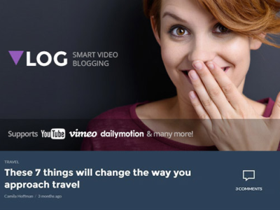 Vlog – Video Blog / Magazine WordPress Theme