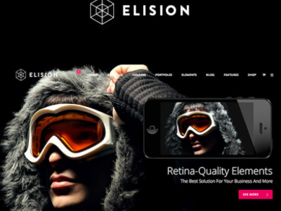 Elision – Retina Multi-Purpose WordPress Theme