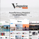 Vmagazine- Blog, NewsPaper, Magazine WordPress Themes