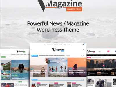 Vmagazine- Blog, NewsPaper, Magazine WordPress Themes