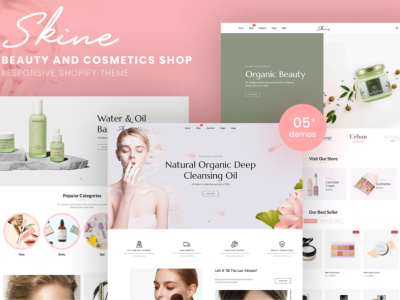 Skine - Beauty & Cosmetics Shop Shopify Theme