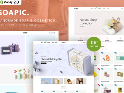 Soapic - Handmade Soap & Cosmetics Beauty Shopify