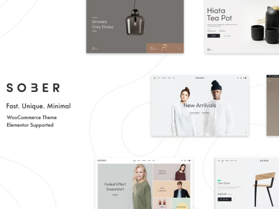 Sober - WooCommerce WordPress Theme