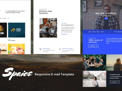 Spaice Mail - Responsive E-mail Template