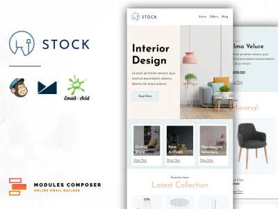 Stock - E-Commerce Responsive Email Template