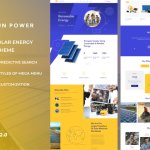 SunPower - Solar & Wind Energy Store Shopify Theme