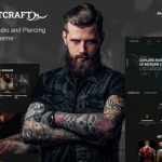 Tatcraft  Tattoo Salon Shopify Theme