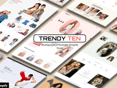 Trendy Ten - Multipurpose Shopify 2.0 Store Design