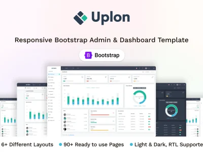 Uplon - Admin & Dashboard Template