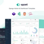 Upzet - Django Admin & Dashboard Template