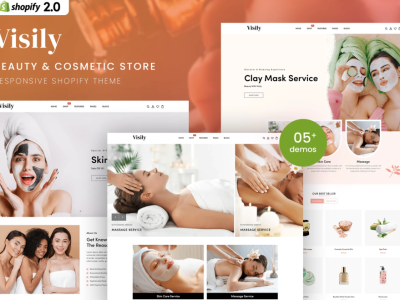 Visily - Spa & Cosmetic Beauty Shopify 2.0 Theme