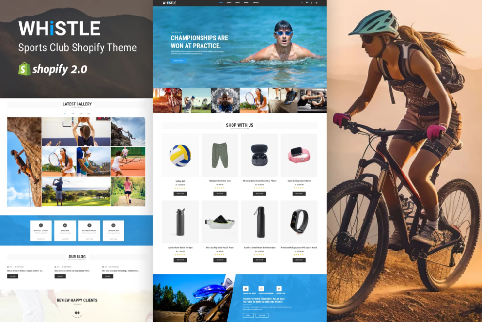 Whistle - Shopify Sports Shop