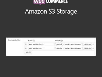 WooCommerce Amazon S3 Storage