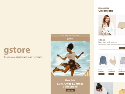 gstore - Responsive E-mail Template