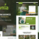 Lawnia - Gardener & Landscaping Business Elementor Template Kit
