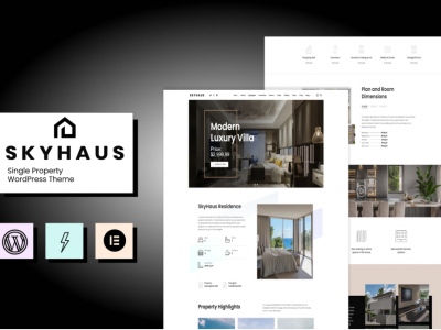 Skyhaus - Single Property One Page Theme