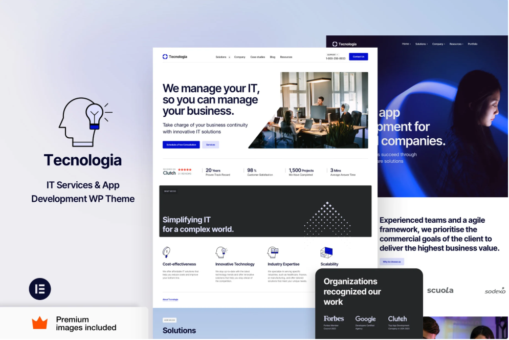 Tecnologia - IT SAAS Software Technology Company