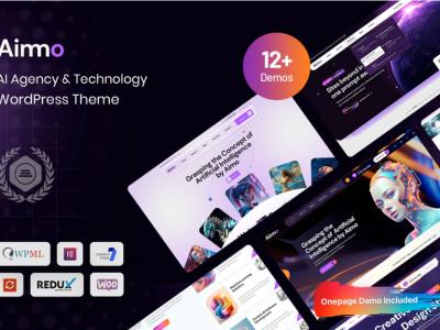 Aimo - AI Agency & Technology WordPress Theme