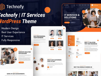 Technofy | IT Services & Solutions WordPress Theme