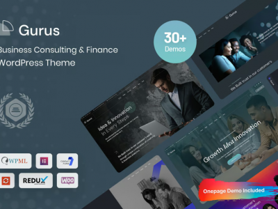 Guras - Business Consulting WordPress Theme