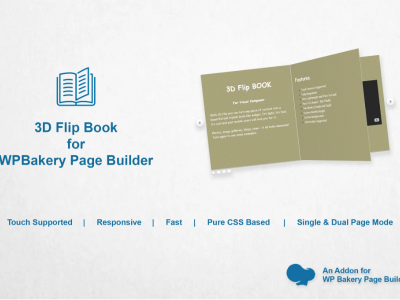 3D Flipbook for WPBakery Page Builder