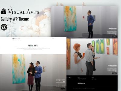 Visual Art | Gallery Wordpress Theme