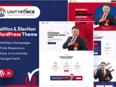 UnityForce | Politics & Election WordPress Theme