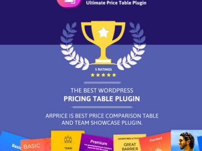 ARPrice – Responsive WordPress Pricing Table Plugin