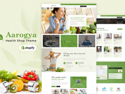 Aarogya  Shopify Health Care Store Theme