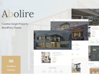 Abolire - Single Property WordPress Theme