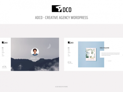 Adco - Creative Agency WordPress Theme