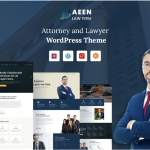 Aeen - Attorney and Lawyer WordPress Theme