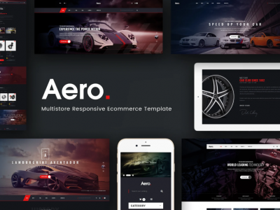 Aero - Car Accessories Responsive Magento Theme