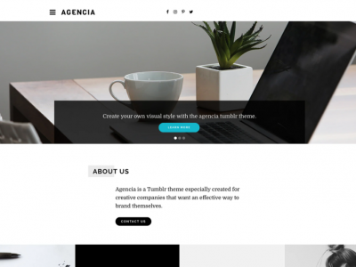 Agencia Tumblr Theme