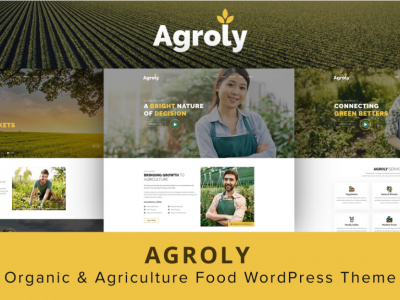 Agroly - Organic & Agriculture Food WordPress