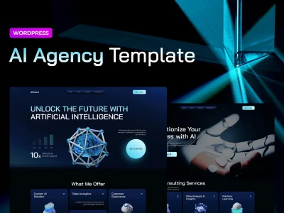 AiNexa – AI Agency Elementor Pro Template Kit