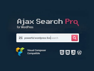 Ajax Search Pro – Live WordPress Search & Filter Plugin